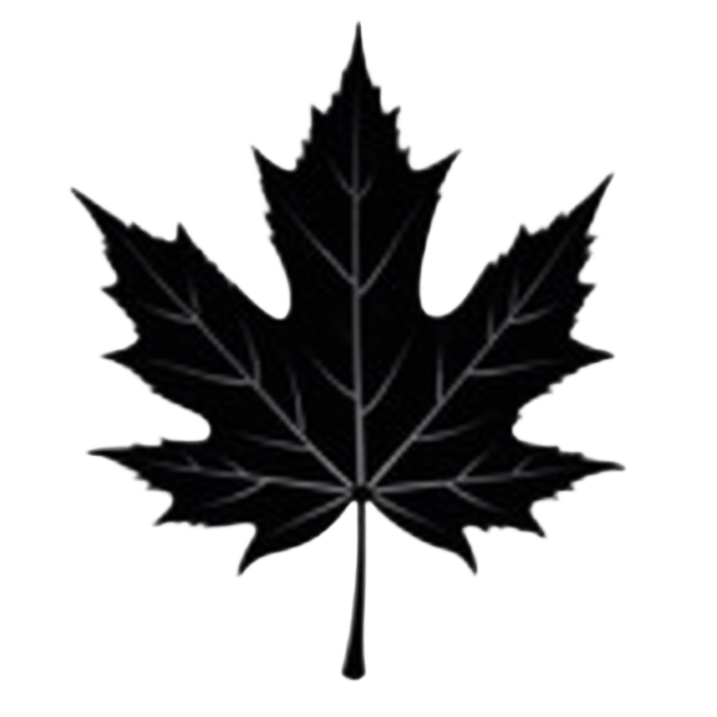 Maple Leaf Silhouette